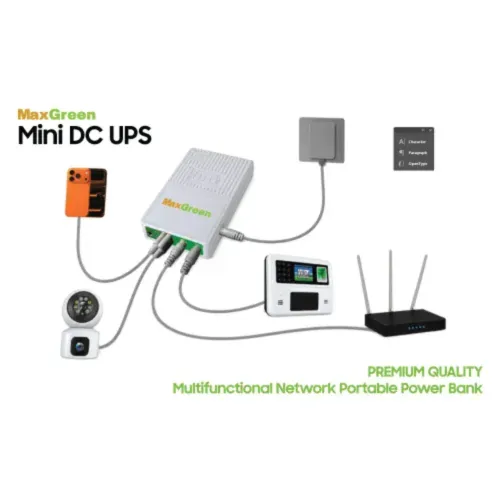MaxGreen DU-B8000 8000mAh Mini UPS for Router