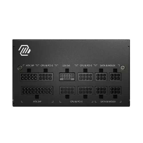 MSI MAG A750GL PCIE5 750W 80 Plus Gold Full Modular Power Supply