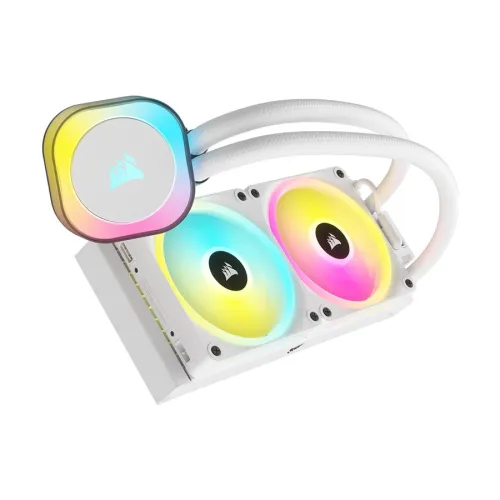 Corsair iCUE LINK H100i RGB 240mm ALL-IN-ONE Liquid CPU Cooler White