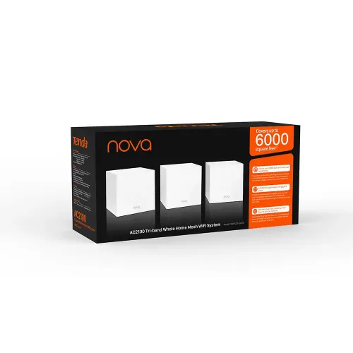 Tenda Nova MW12 AC2100 Tri-band Mesh Router (3 Pack)