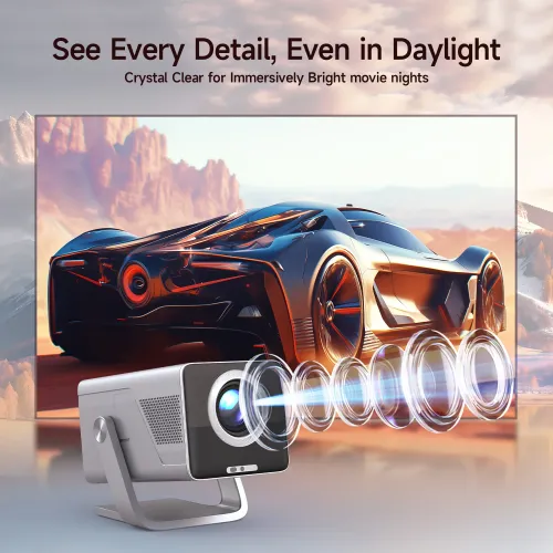 Magcubic Projector X7 1000 ANSI Android 14 Home Theater