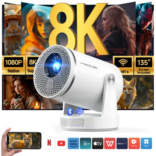 Magcubic Projector HY320 Pro 400 ANSI FHD Android Portable