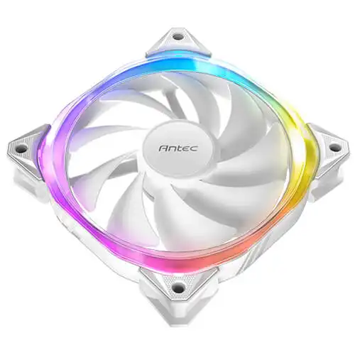 Antec Fusion 120 ARGB Case Fan White (5 in 1 Pack)-iosbd