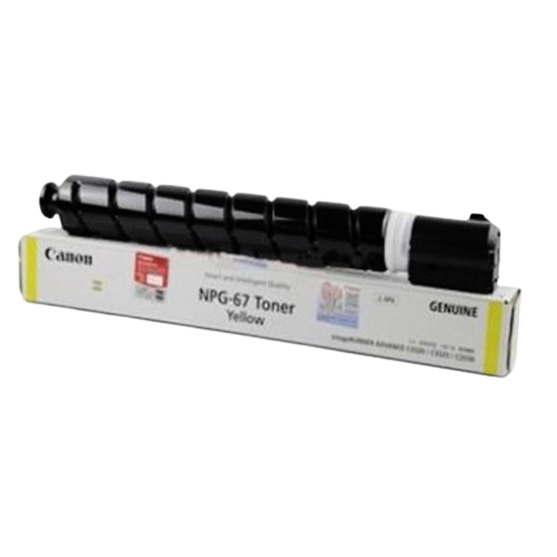 Canon NPG-67 Yellow Toner Cartridge-IOSBD