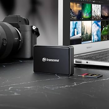 Transcend TS-RDF9K2 USB-3.1 Black Multi Memory Card Reader-iosbd