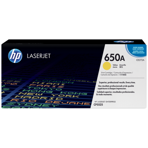 HP 650A Yellow Original LaserJet Toner -IOSBD