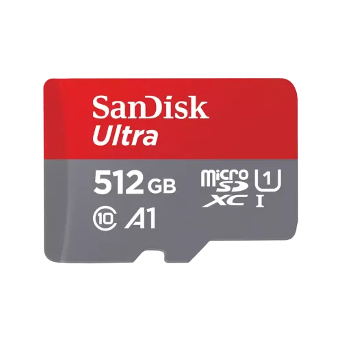 SanDisk Ultra 512GB MicroSDXC UHS-I Memory Card-IOSBD