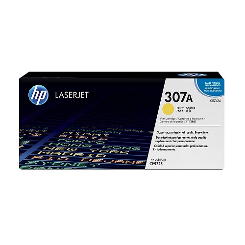 HP 307A Yellow LaserJet Toner Cartridge-ISBD