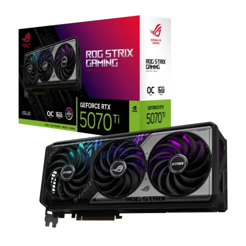 ASUS ROG Strix GeForce RTX 5070 Ti 16GB GDDR7 OC Edition Graphics Card