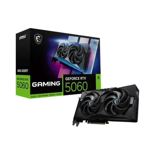 MSI GeForce RTX 5060 8G GAMING OC 8GB GDDR7 Graphics Card