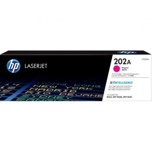 HP 202A Magenta Original LaserJet Toner Cartridge-IOSBD