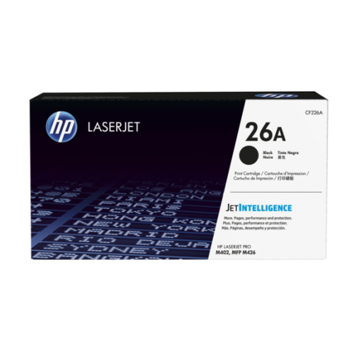 HP 26A Black Original LaserJet Toner Cartridge