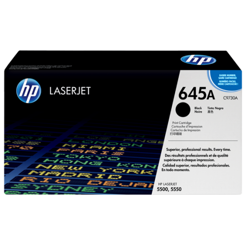HP 645A Black Original LaserJet Toner Cartridge-IOSBD