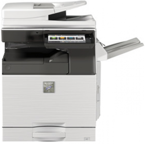 SHARP MX-M5050 DIGITAL PHOTOCOPIER WITH DUPLEX FEEDER-IOSBD