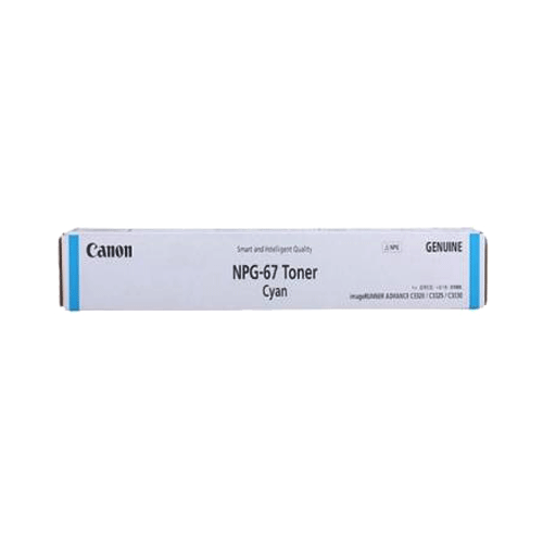 Canon NPG-67 Cyan Toner Cartridge-IOSBD