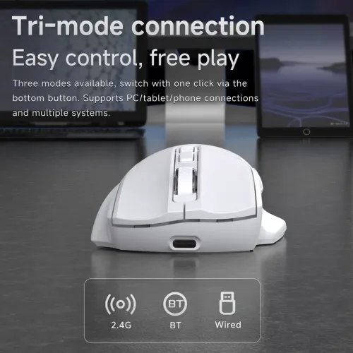 AJAZZ AJ039 V2 Tri-Mode Wireless Gaming Mouse