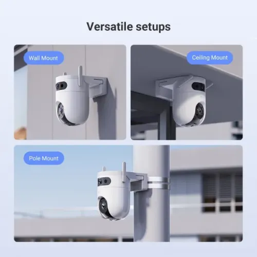 EZVIZ H9c Dual 2K 3MP+3MP Pan & Tilt WiFi Camera