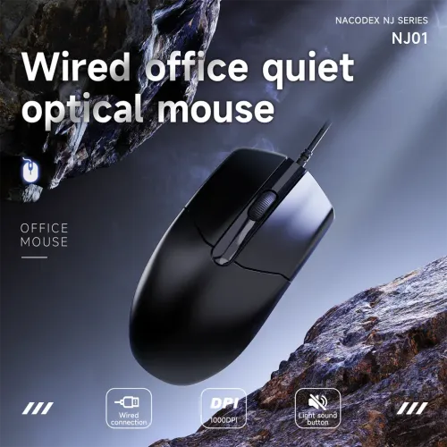 AJAZZ NJ01 Optical Wired Mouse