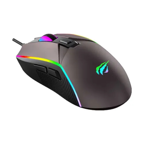 Havit MS1028 RGB Backlit Programmable Gaming Mouse-IOSBD