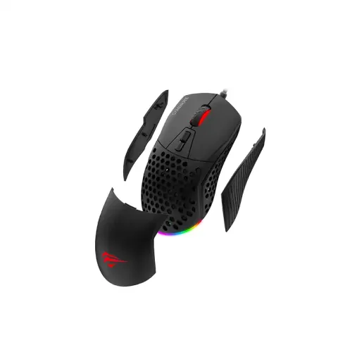 Havit MS885 RGB Backlit Programmable Gaming Mouse-IOSBD
