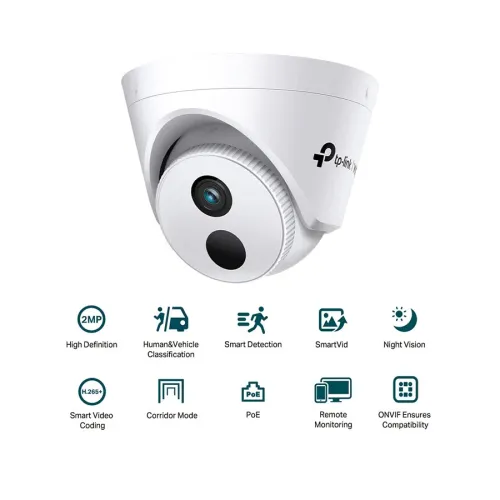 TP-Link VIGI C420I 2MP IR Turret IP Camera