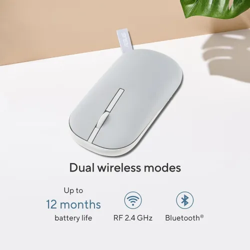 Asus Marshmallow MD100 Silent Wireless Mouse-IOSBD