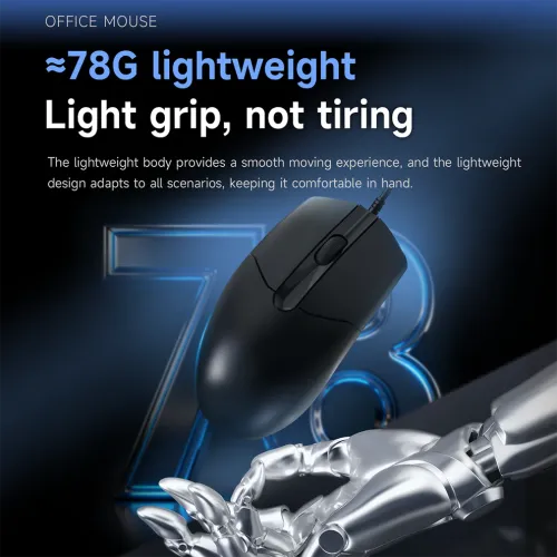 AJAZZ NJ01 Optical Wired Mouse