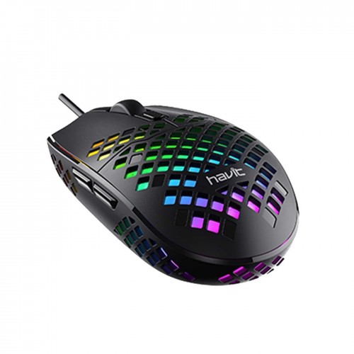 Havit MS1008 RGB Backlit Optical Gaming Mouse-IOSBD