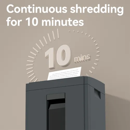 Deli ET001 15L Paper Shredder-IOSBD