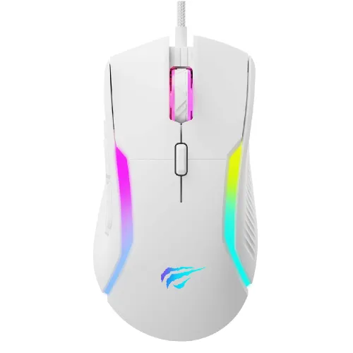 Havit MS1033 RGB Wired Programmable Gaming Mouse-IOSBD