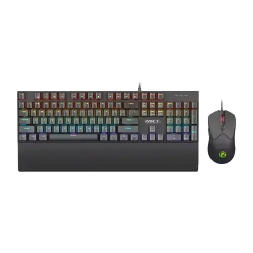 IMICE MK-X10 Gaming Mechanical Keyboard Mouse Combo-IOSBD
