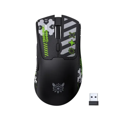Onikuma DM01 Tri-Mode Wireless Gaming Mouse With Sticker