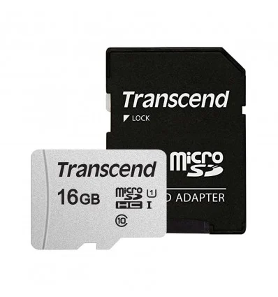 Transcend microSDHC UHS-I U3 C10 16GB Micro SD Card
