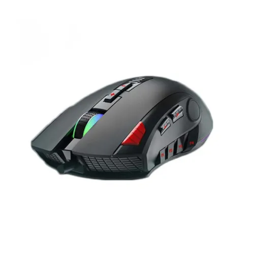 AULA H-512 Backlit 12 Buttons Wired Gaming Mouse-IOSBD